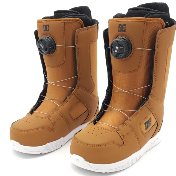 DC Women's Phase BOA Snowboard Boots 2024 Wheat/White Size 6.5 - Picture 4 of 11